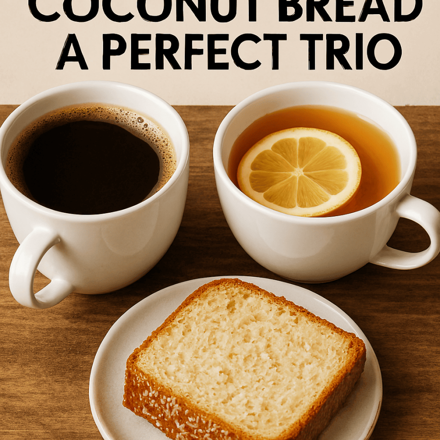 Coffee, Tea, and Coconut Bread: A Perfect Trio
